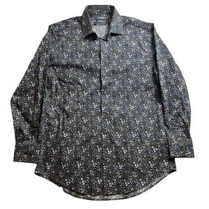 Madison Shirt Mens Large Floral AOP Button‎ Down Preppy Academia Career Office